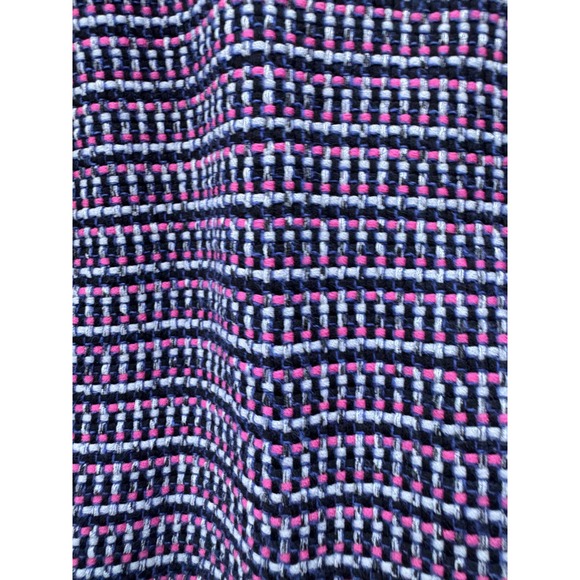 Rebecca Taylor Women's Tweed Jacket Pink & Blue Size 10 - Picture 5 of 9